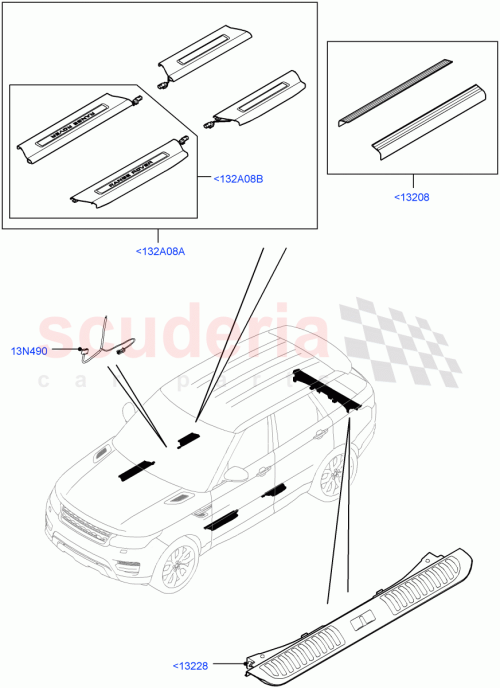 Part Diagram for Land Rover VPLWS0207
