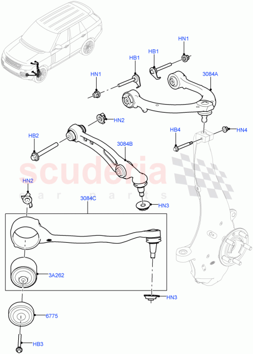 Part Diagram for Land Rover LR113266