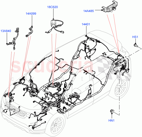 Part Diagram for Land Rover LR123679