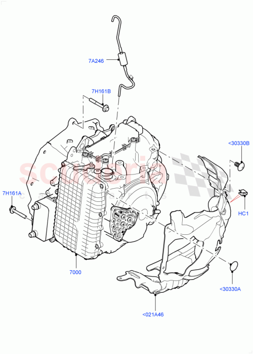 Part Diagram for Land Rover LR110234