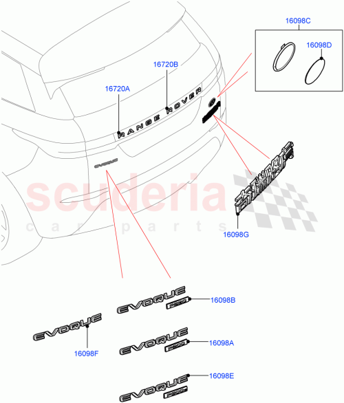 Part Diagram for Land Rover LR155590