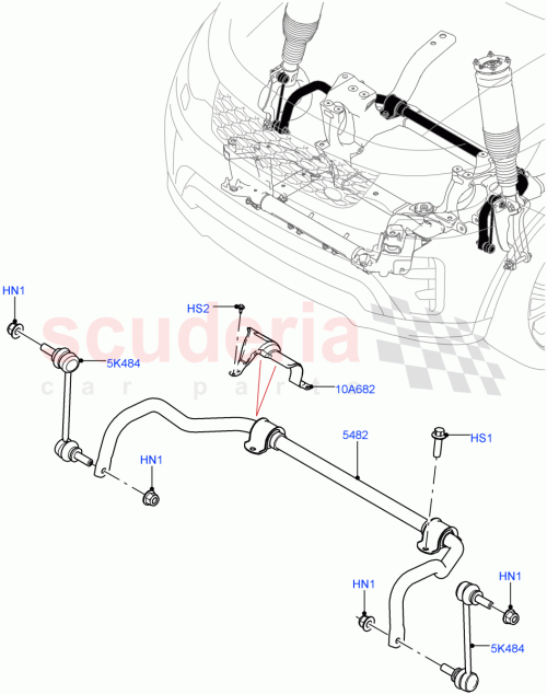 Part Diagram for Land Rover LR130540