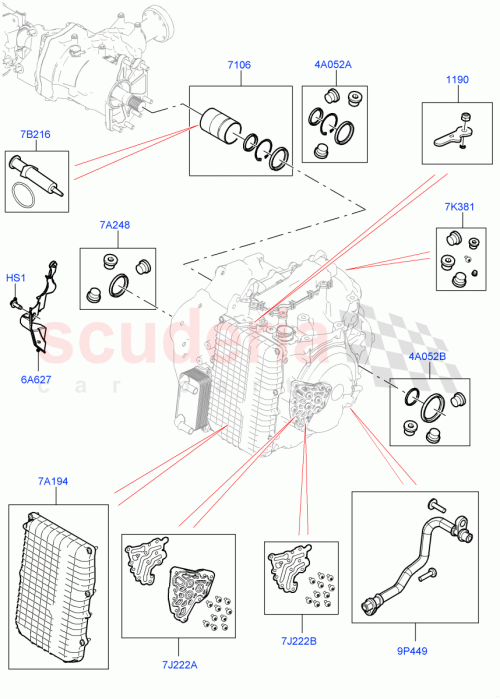 Part Diagram for Land Rover LR049886
