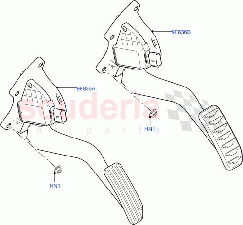 Part Diagram for Land Rover LR113939