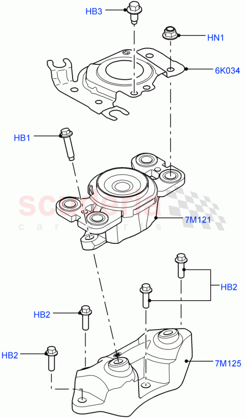 Part Diagram for Land Rover LR020623