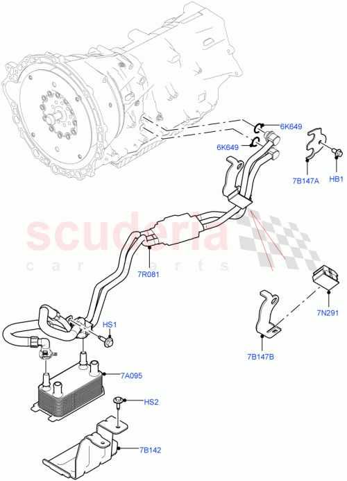 Part Diagram for Land Rover LR124572