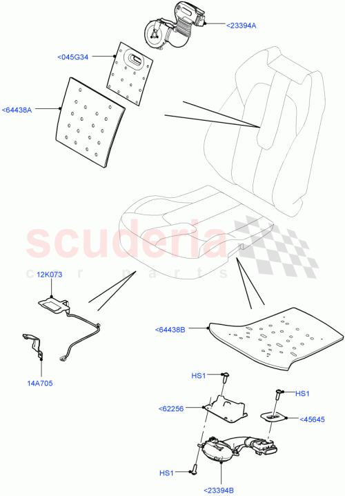 Part Diagram for Land Rover LR049595