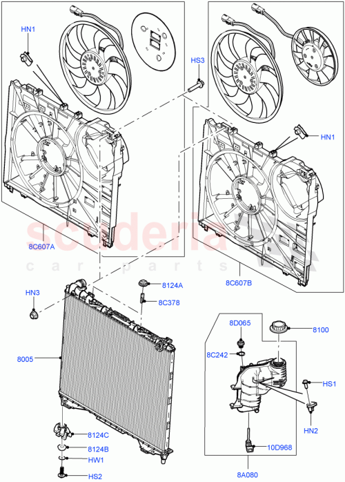 Part Diagram for Land Rover LR048175