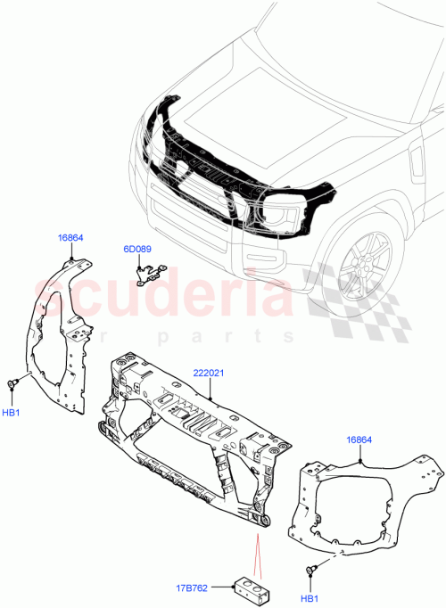 Part Diagram for Land Rover LR188173