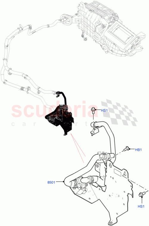 Part Diagram for Land Rover LR116218