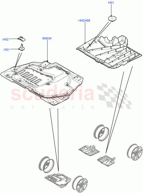Part Diagram for Land Rover LR081445