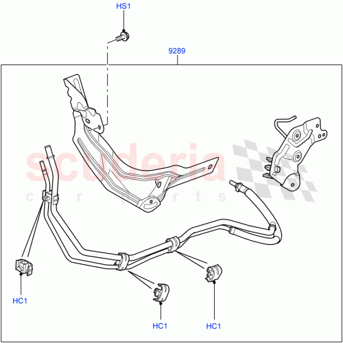 Part Diagram for Land Rover WJP502260