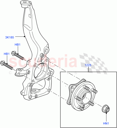 Part Diagram for Land Rover LR076692