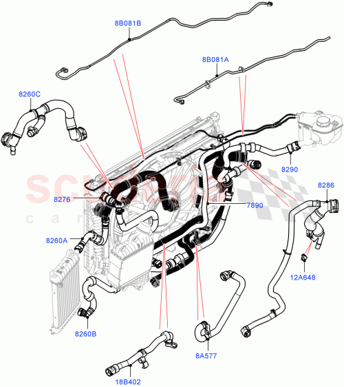 Part Diagram for Land Rover LR094126