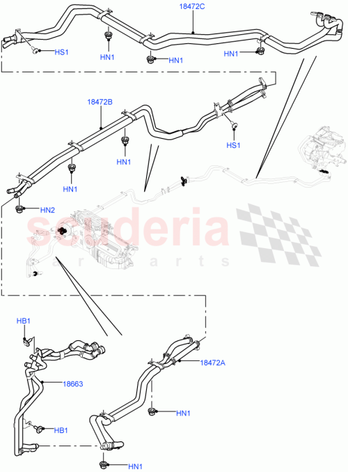 Part Diagram for Land Rover LR057693