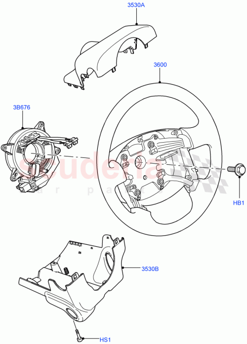 Part Diagram for Land Rover LR052229