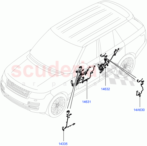 Part Diagram for Land Rover LR040515