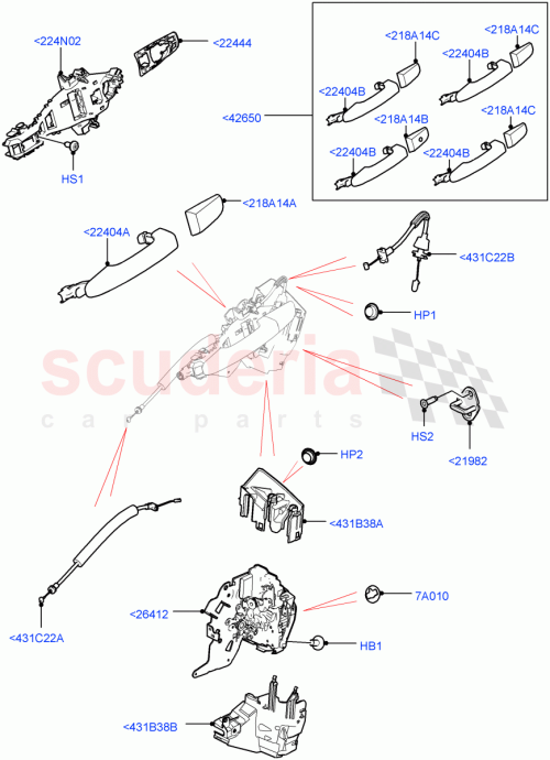 Part Diagram for Land Rover LR059011