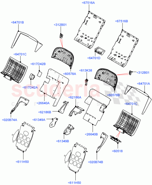 Part Diagram for Land Rover LR110974