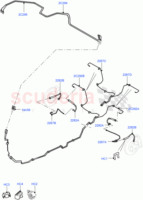Part Diagram for Land Rover LR016196