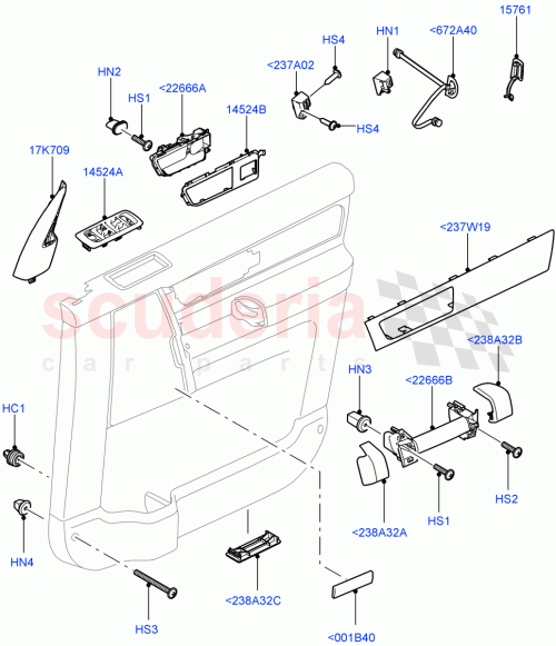 Part Diagram for Land Rover LR013921