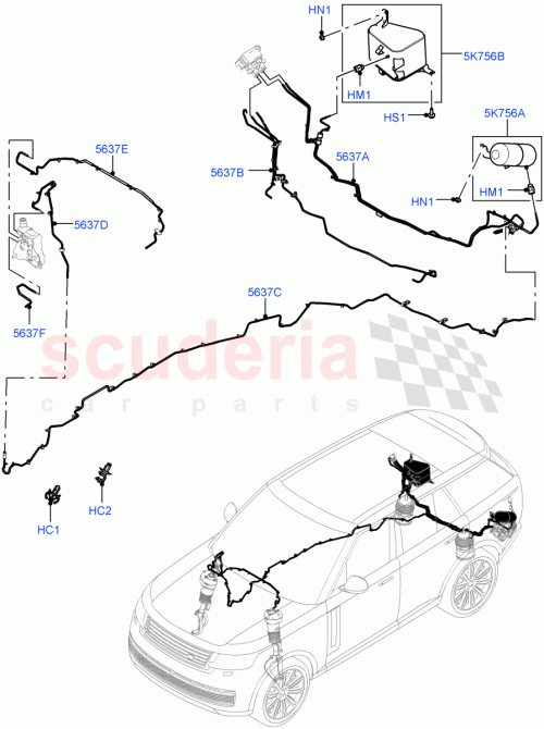 Part Diagram for Land Rover LR153304