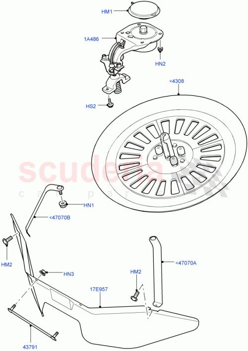 Part Diagram for Land Rover LR039485