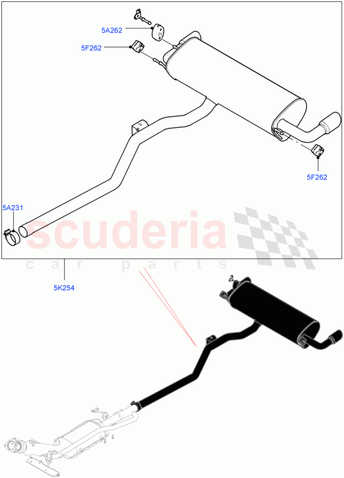 Part Diagram for Land Rover LR093644