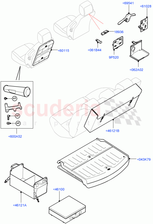 Part Diagram for Land Rover VPLVS0175