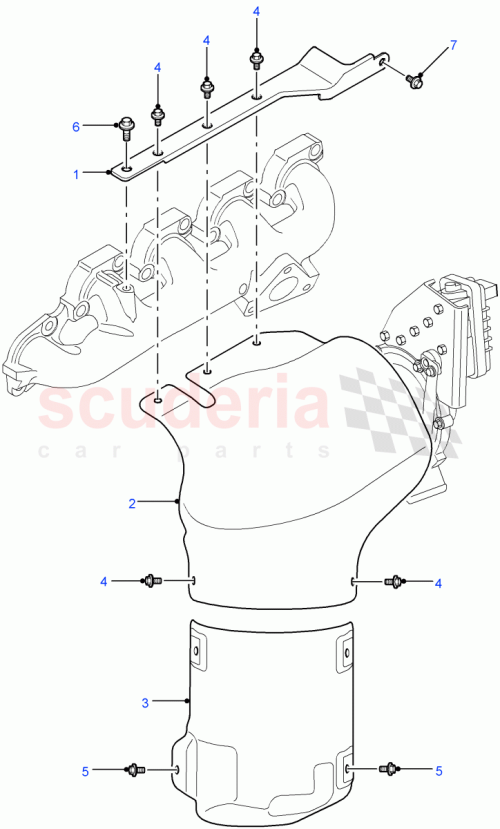 Part Diagram for Land Rover JPY500060