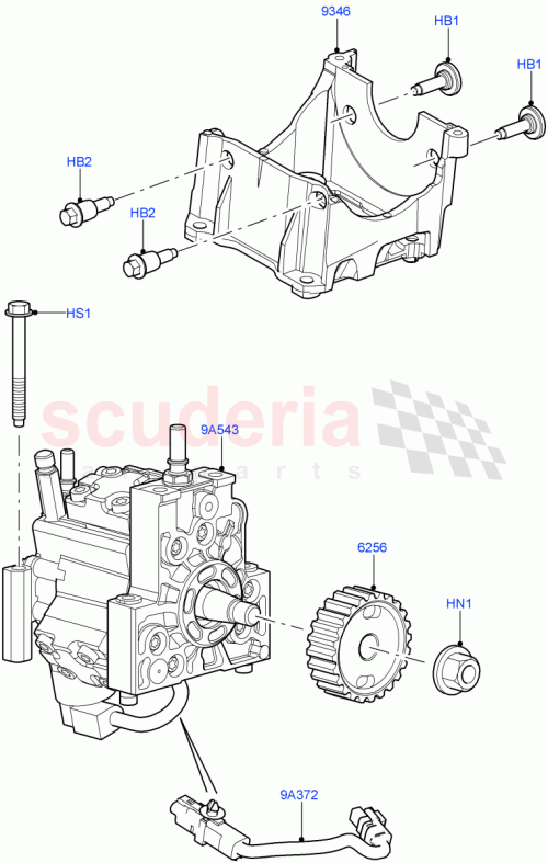 Part Diagram for Land Rover LR004569