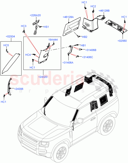 Part Diagram for Land Rover LR144471