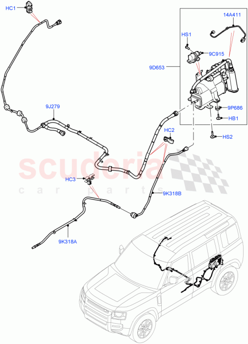Part Diagram for Land Rover LR159037