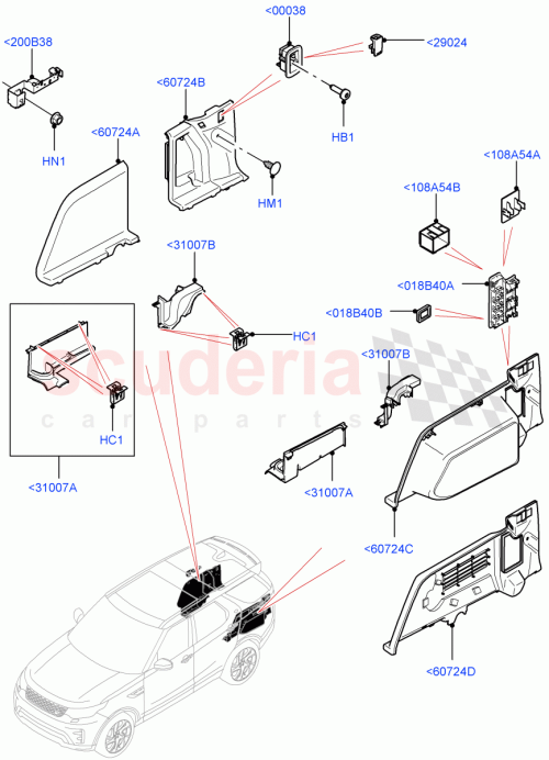 Part Diagram for Land Rover LR081298