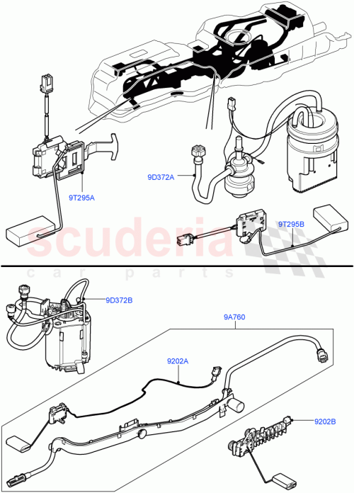 Part Diagram for Land Rover LR021911