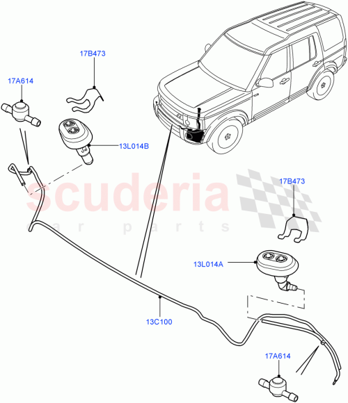 Part Diagram for Land Rover LR014288