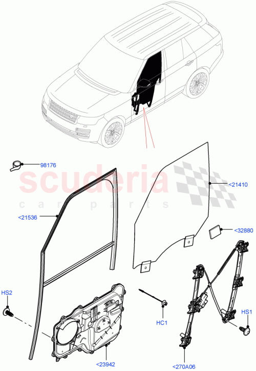 Part Diagram for Land Rover LR052689