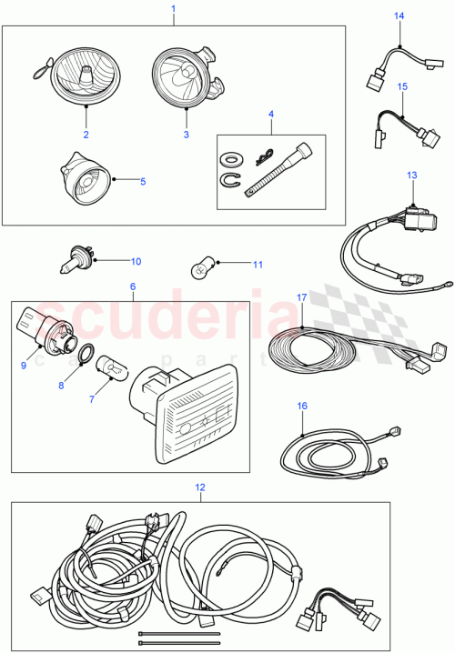 Part Diagram for Land Rover LR025342
