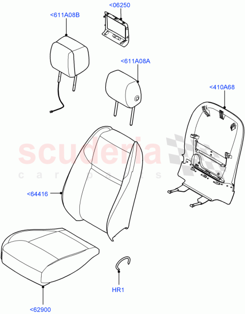 Part Diagram for Land Rover LR149394