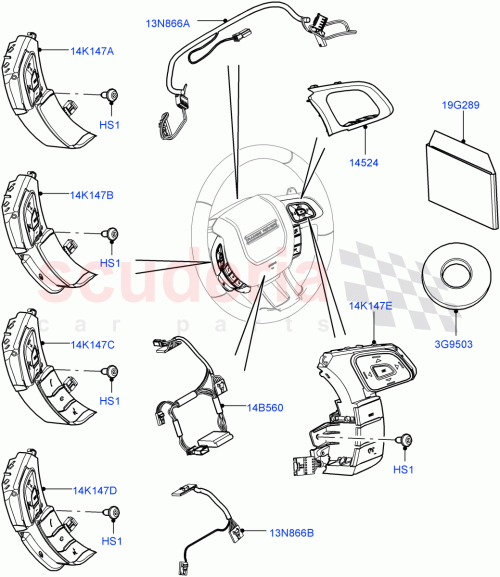 Part Diagram for Land Rover LR047487