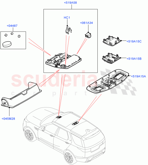 Part Diagram for Land Rover LR169799