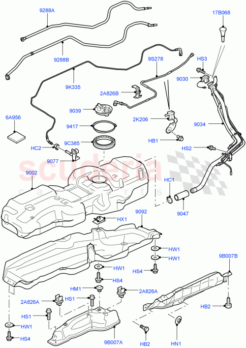 Part Diagram for Land Rover LR071382