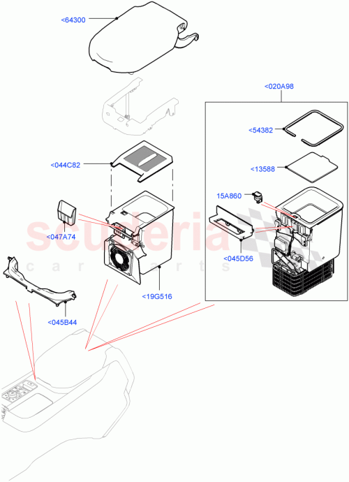 Part Diagram for Land Rover LR160024