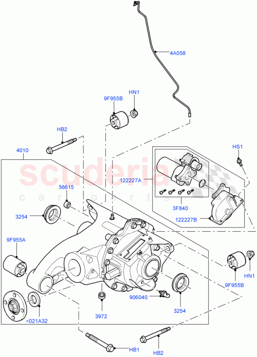 Part Diagram for Land Rover LR059439
