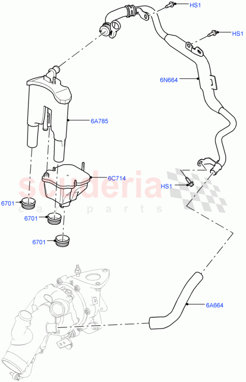 Part Diagram for Land Rover LR091591
