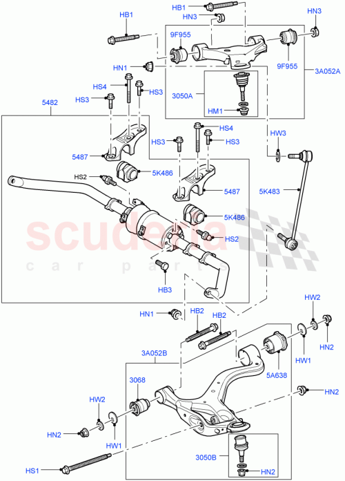 Part Diagram for Land Rover RDI000034