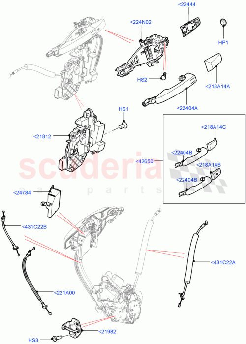 Part Diagram for Land Rover LR069722