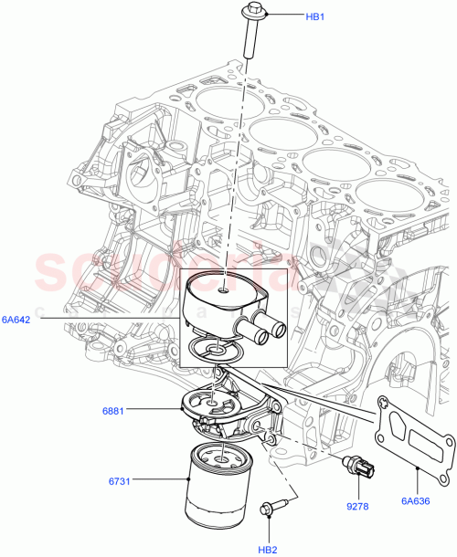 Part Diagram for Land Rover LR057499