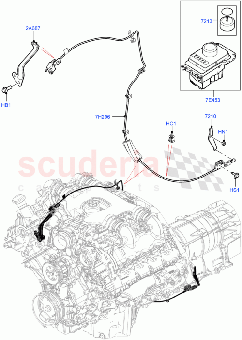 Part Diagram for Land Rover LR117067