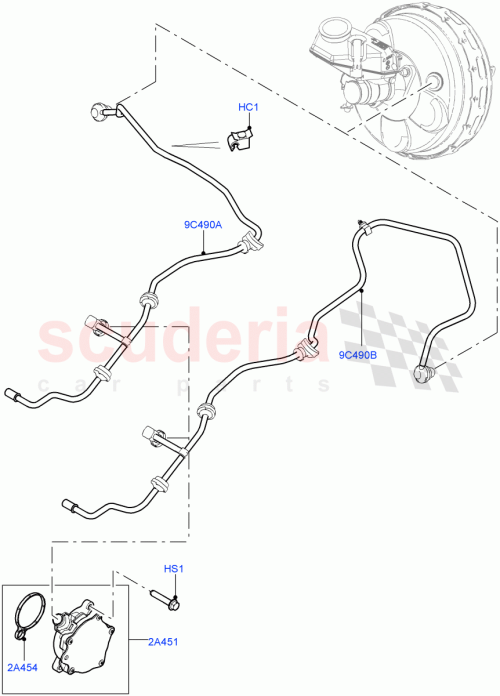 Part Diagram for Land Rover LR083884